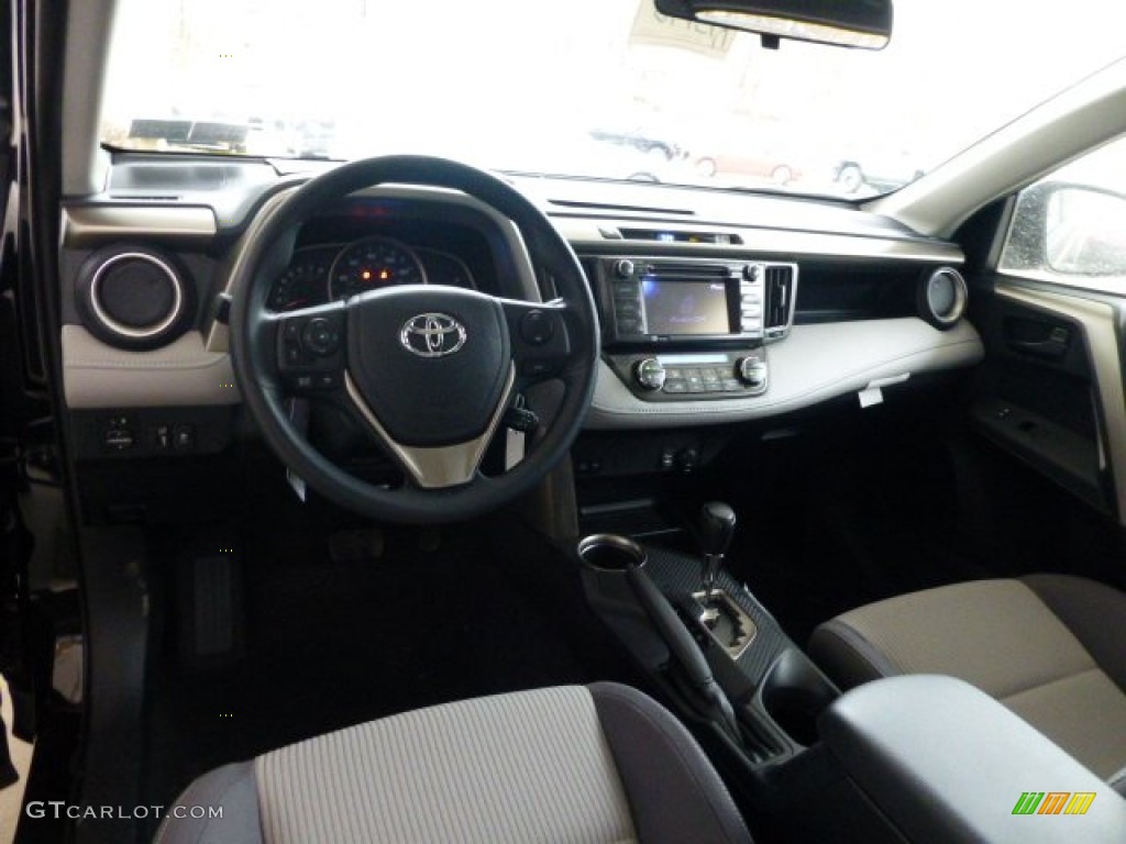 2013 RAV4 XLE AWD - Black / Ash photo #15