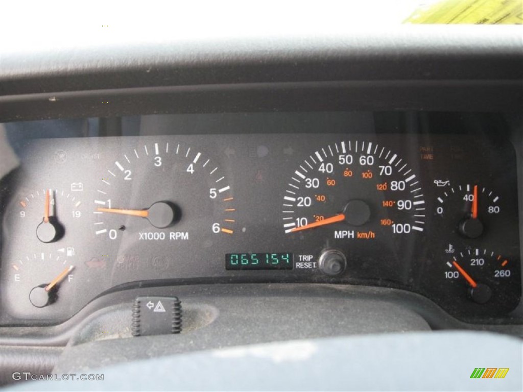 2000 Jeep Cherokee Sport 4x4 Gauges Photos