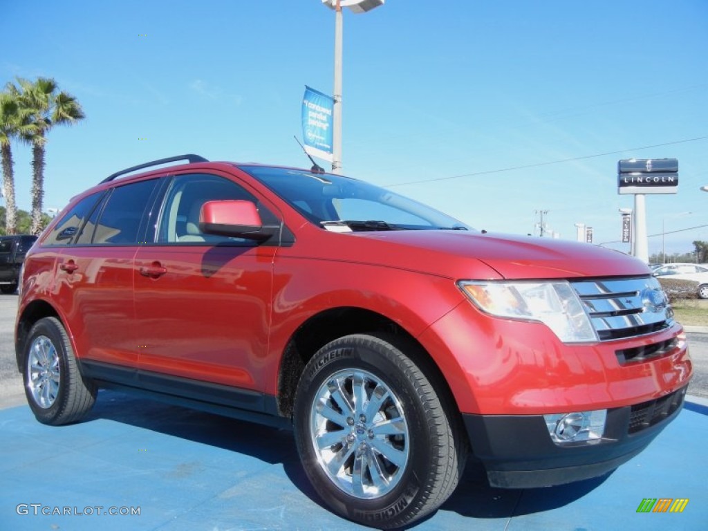 Red Candy Metallic 2010 Ford Edge SEL Exterior Photo #77583331