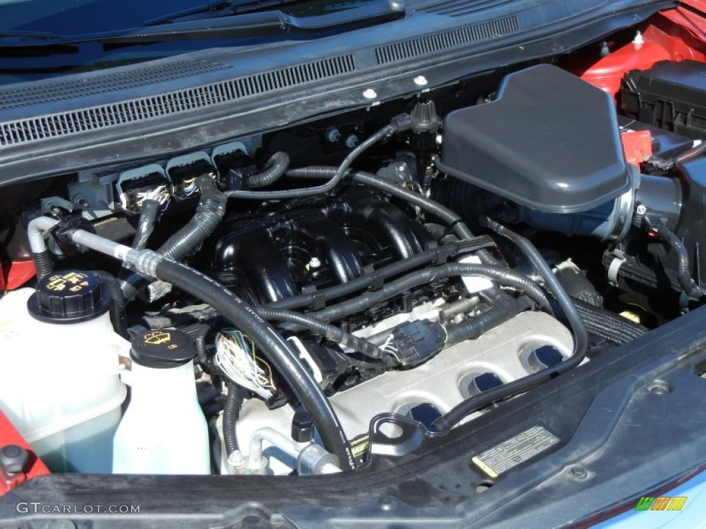2010 Ford Edge SEL 3.5 Liter DOHC 24-Valve iVCT Duratec V6 Engine Photo #77583749