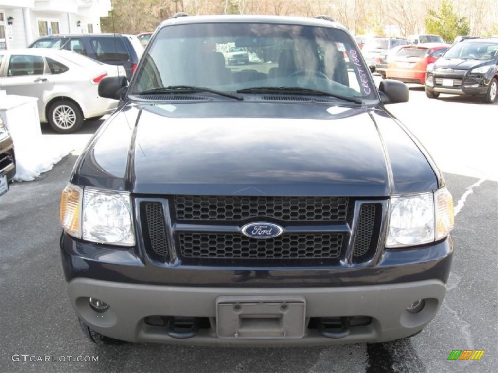 2001 Explorer Sport 4x4 - Deep Wedgewood Blue Metallic / Dark Graphite photo #2