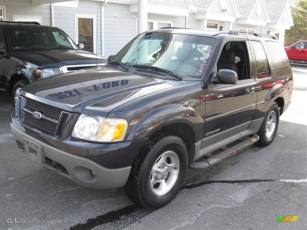 2001 Explorer Sport 4x4 - Deep Wedgewood Blue Metallic / Dark Graphite photo #3