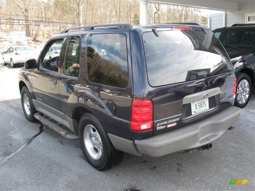 2001 Explorer Sport 4x4 - Deep Wedgewood Blue Metallic / Dark Graphite photo #5