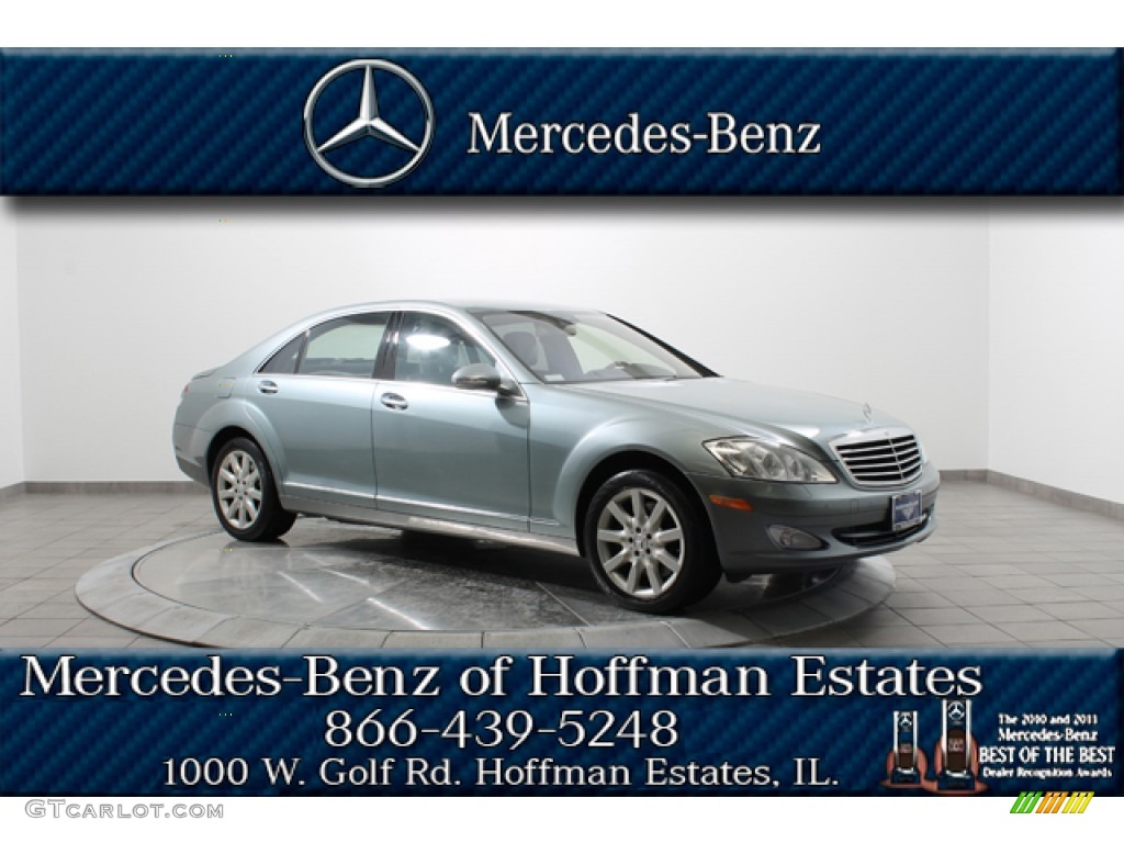 2007 S 550 4Matic Sedan - Andorite Grey Metallic / Black photo #1