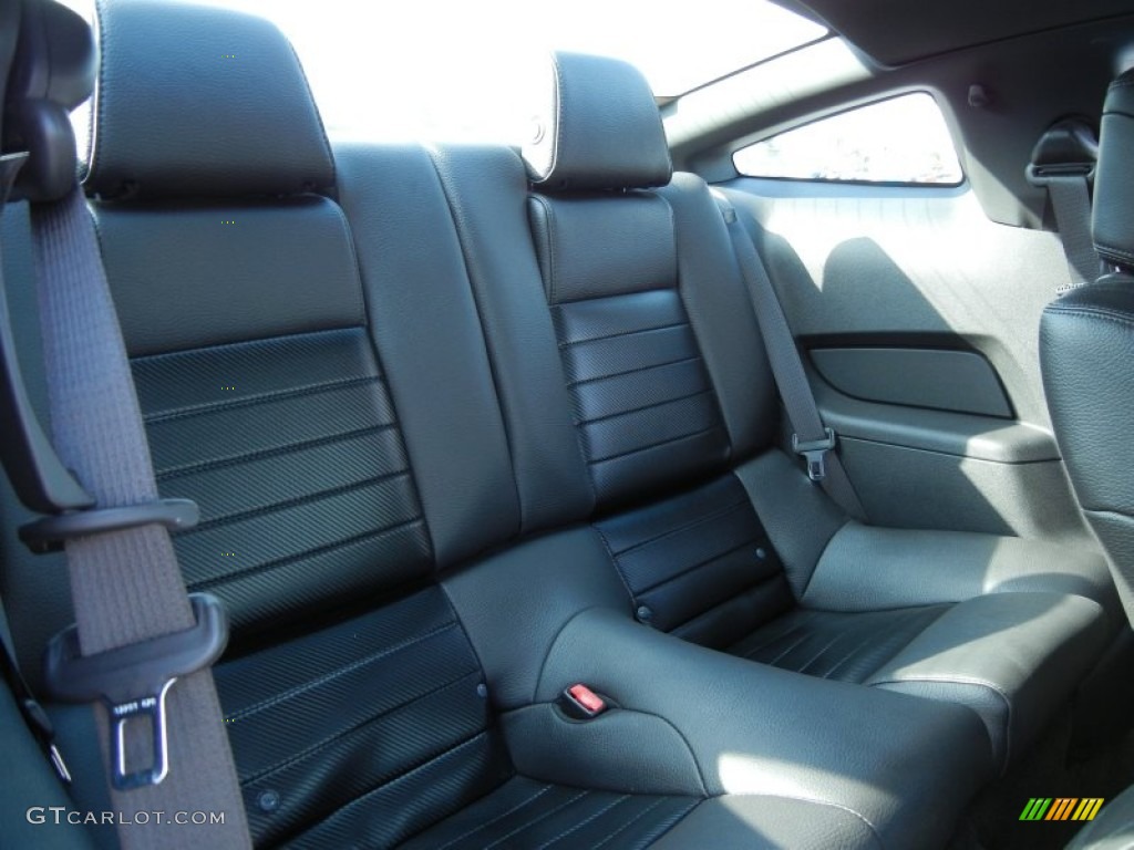Charcoal Black/Carbon Black Interior 2012 Ford Mustang C/S California Special Coupe Photo #77584146