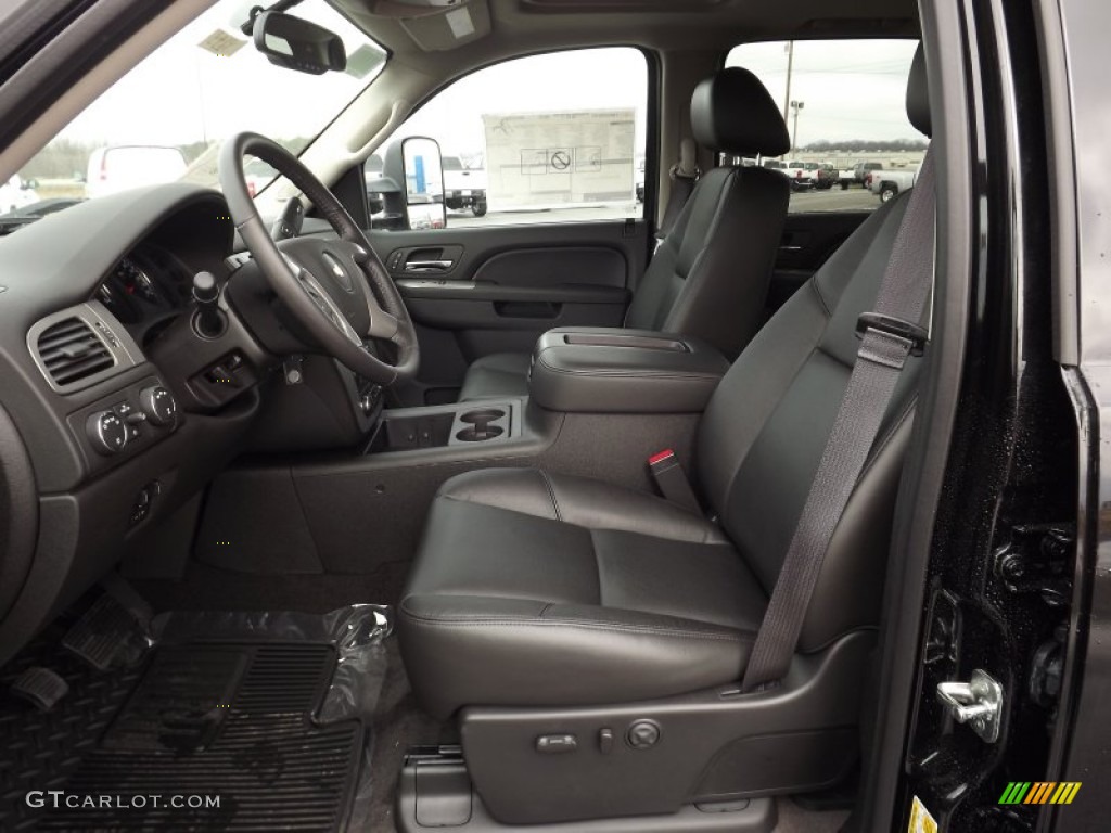 2013 Chevrolet Silverado 3500HD LTZ Crew Cab 4x4 Dually Front Seat Photo #77584230