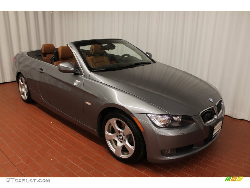 2010 3 Series 328i Convertible - Space Gray Metallic / Saddle Brown Dakota Leather photo #1