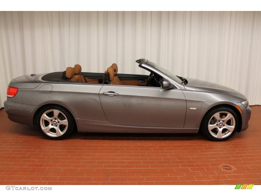 2010 3 Series 328i Convertible - Space Gray Metallic / Saddle Brown Dakota Leather photo #4