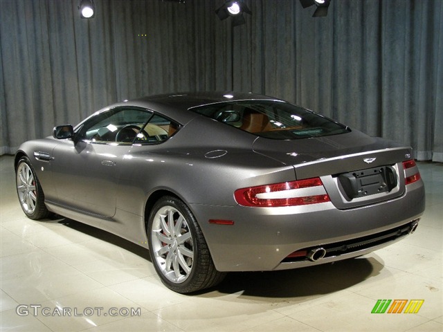 2005 DB9 Coupe - Grey Metallic / Kestrel Tan photo #2