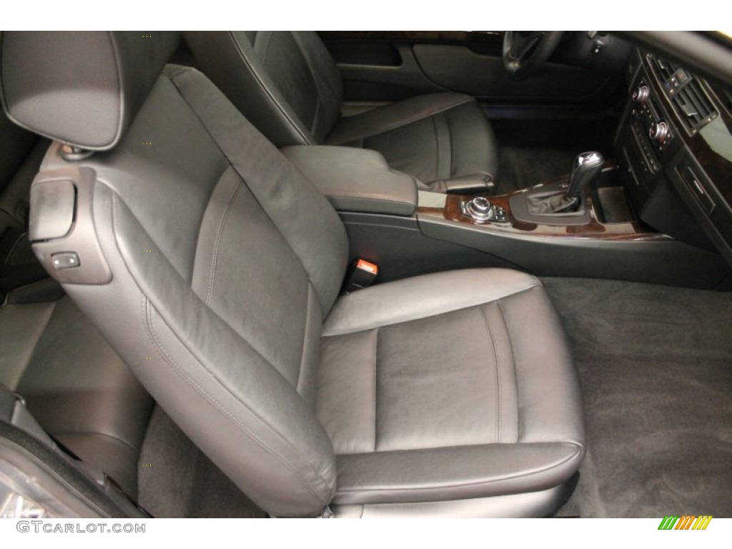 2011 3 Series 328i xDrive Coupe - Space Gray Metallic / Black photo #10