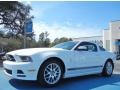 2013 Performance White Ford Mustang V6 Premium Coupe  photo #1