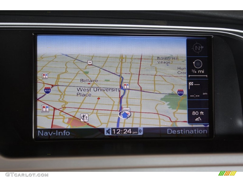 2011 Audi A4 2.0T quattro Sedan Navigation Photo #77585747
