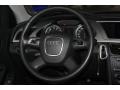 Black 2011 Audi A4 2.0T quattro Sedan Steering Wheel