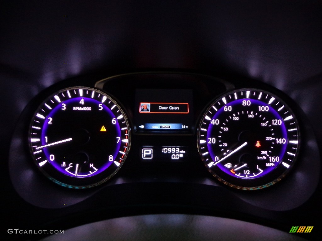 2013 Infiniti JX 35 AWD Gauges Photo #77586186