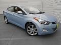 2013 Blue Sky Metallic Hyundai Elantra Limited  photo #2