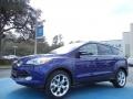 Deep Impact Blue Metallic 2013 Ford Escape Titanium 2.0L EcoBoost Exterior