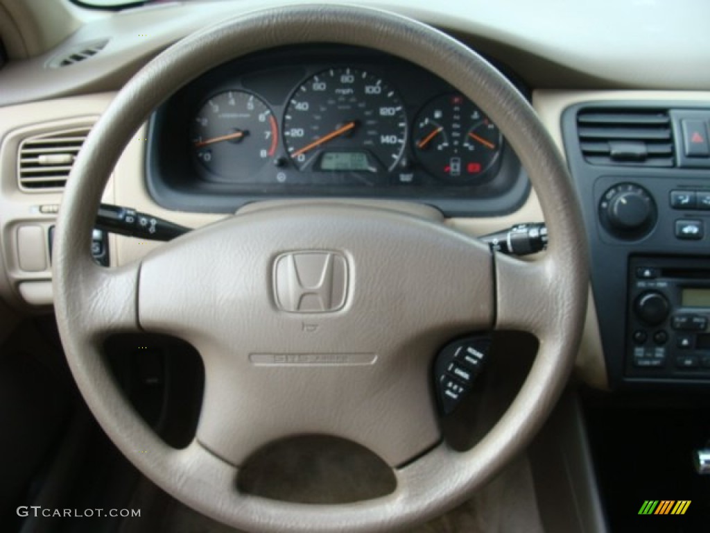 2002 Accord SE Sedan - Firepepper Red Pearl / Ivory photo #9