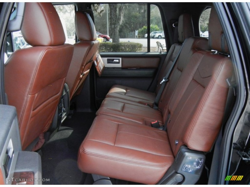 2013 Expedition EL King Ranch - Tuxedo Black / King Ranch Charcoal Black/Chaparral Leather photo #7