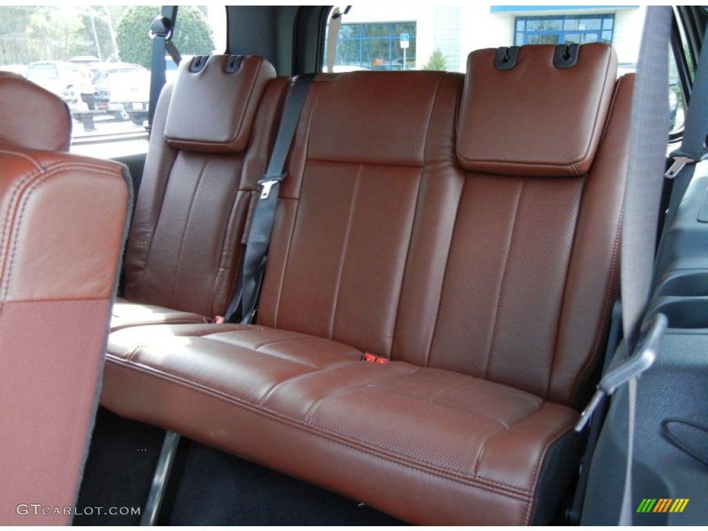2013 Expedition EL King Ranch - Tuxedo Black / King Ranch Charcoal Black/Chaparral Leather photo #8