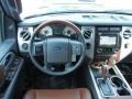 King Ranch Charcoal Black/Chaparral Leather 2013 Ford Expedition EL King Ranch Dashboard