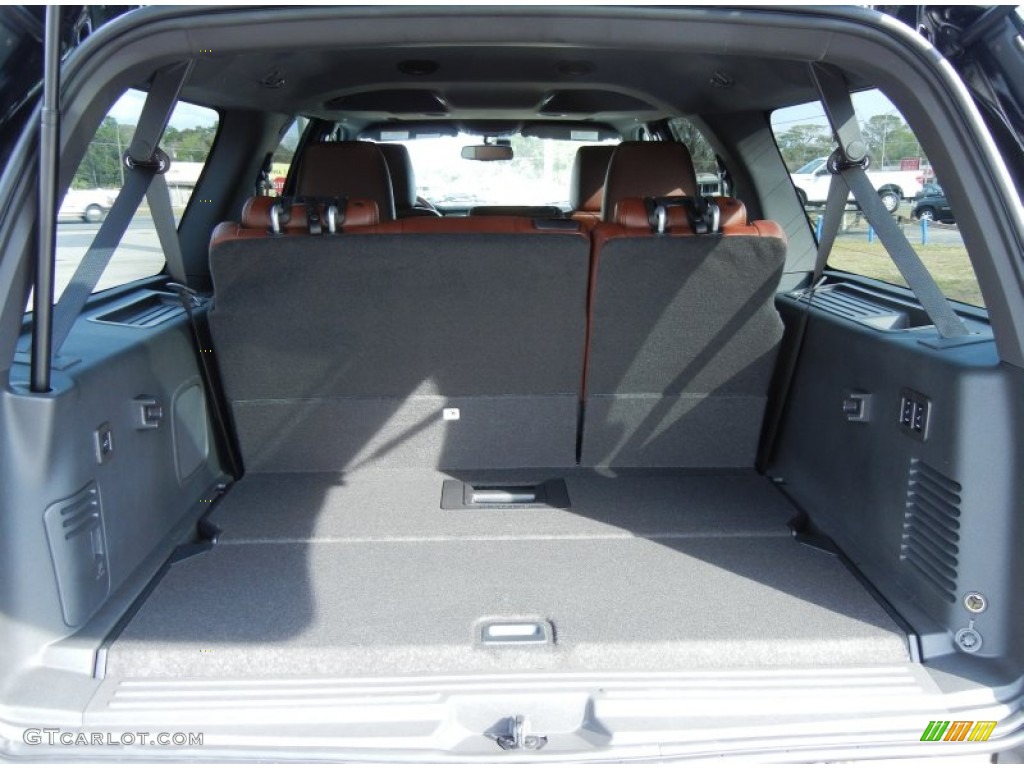 2013 Expedition EL King Ranch - Tuxedo Black / King Ranch Charcoal Black/Chaparral Leather photo #13