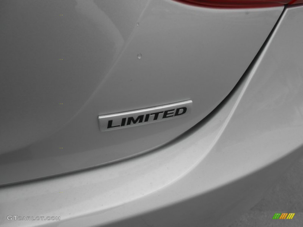 2013 Elantra Limited - Shimmering Air Silver / Gray photo #7