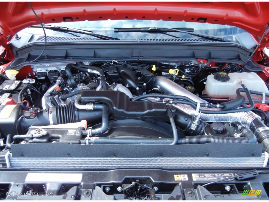 2013 Ford F250 Super Duty Lariat Crew Cab 4x4 6.7 Liter OHV 32-Valve B20 Power Stroke Turbo-Diesel V8 Engine Photo #77588044