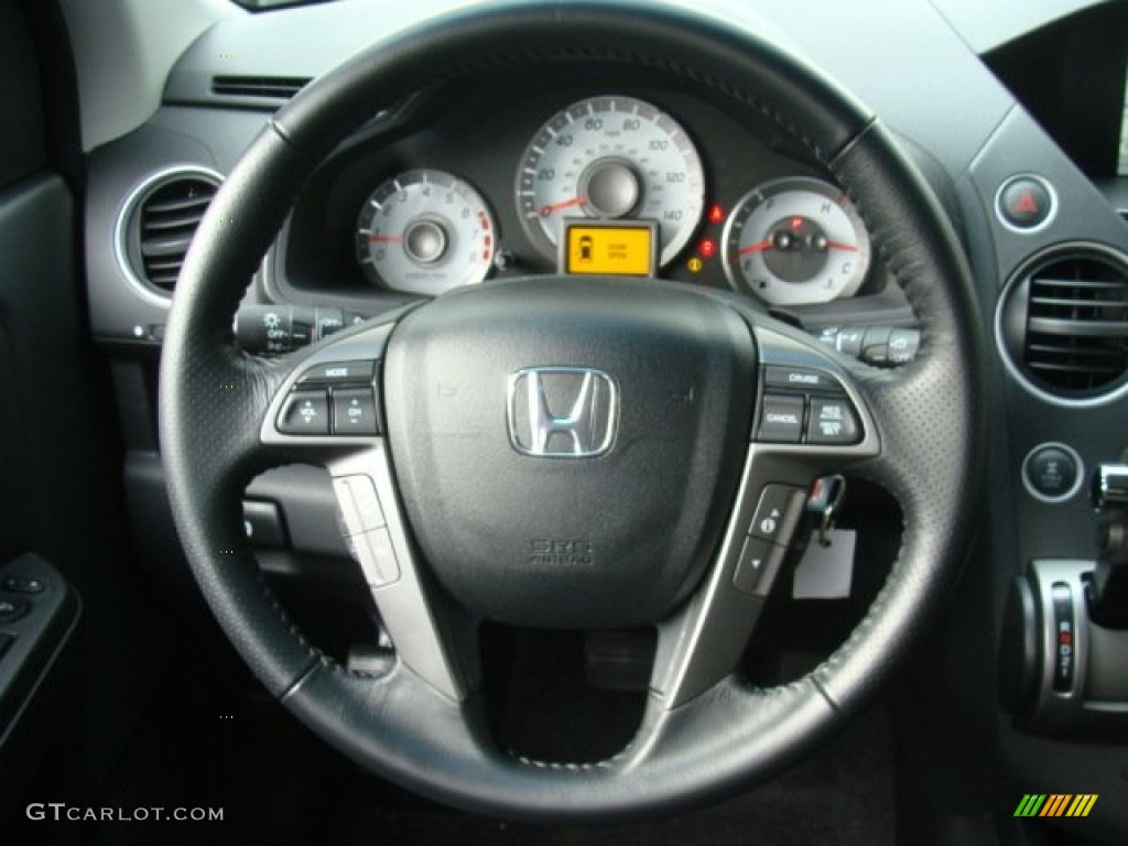 2012 Honda Pilot Touring 4WD Steering Wheel Photos