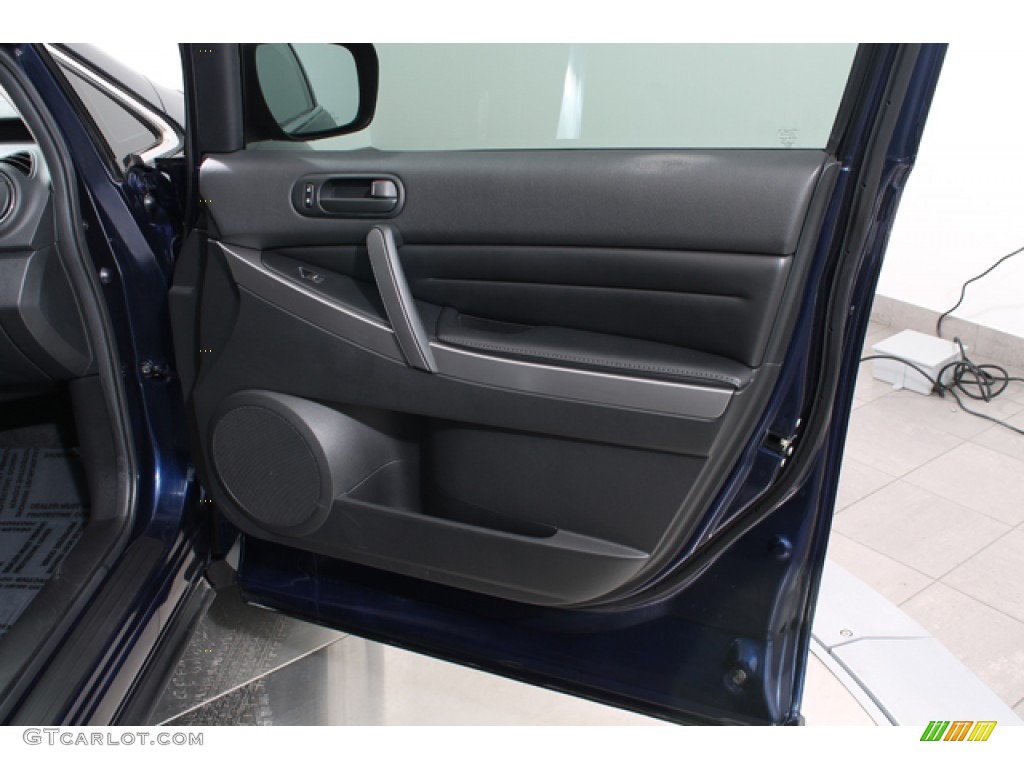 2010 Mazda CX-7 i SV Black Door Panel Photo #77588880