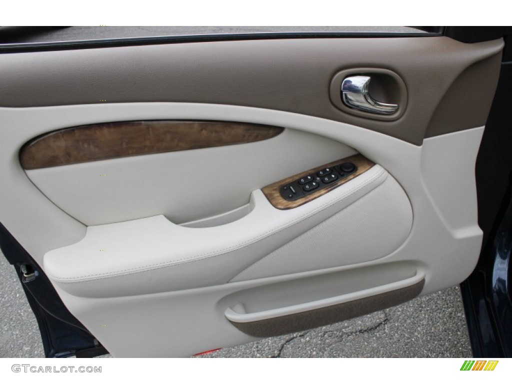 2006 Jaguar S-Type 3.0 Ivory Door Panel Photo #77588888