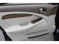 2006 Jaguar S-Type Ivory Interior Door Panel Photo