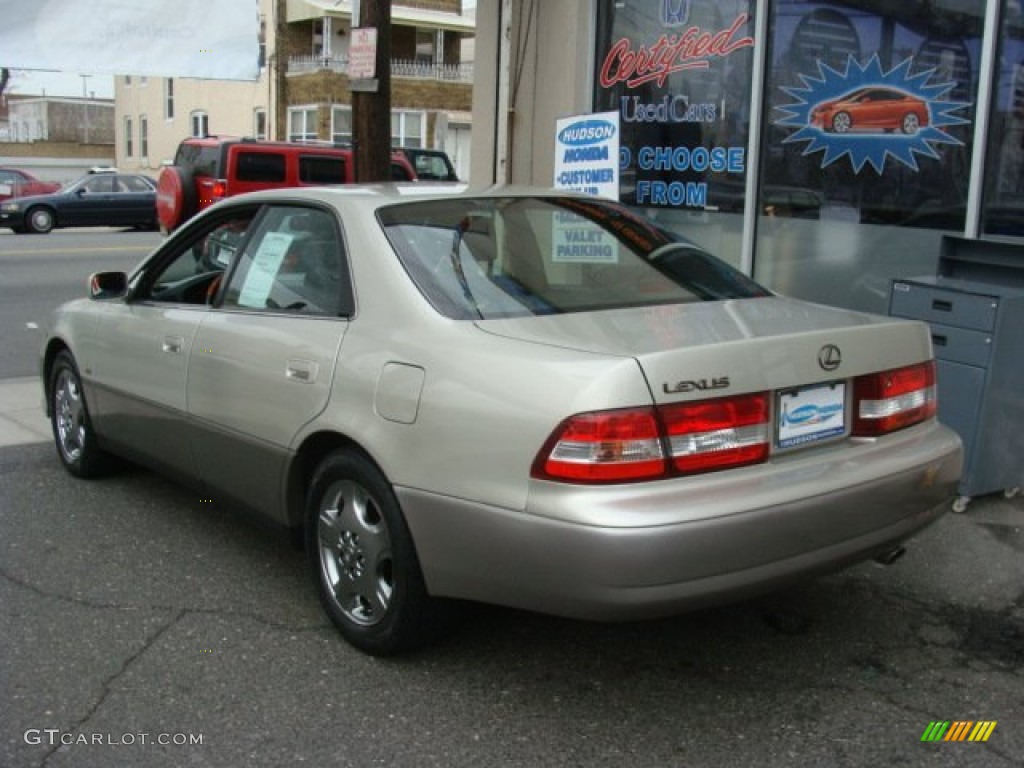 2001 ES 300 - Cashmere Beige Metallic / Black photo #4