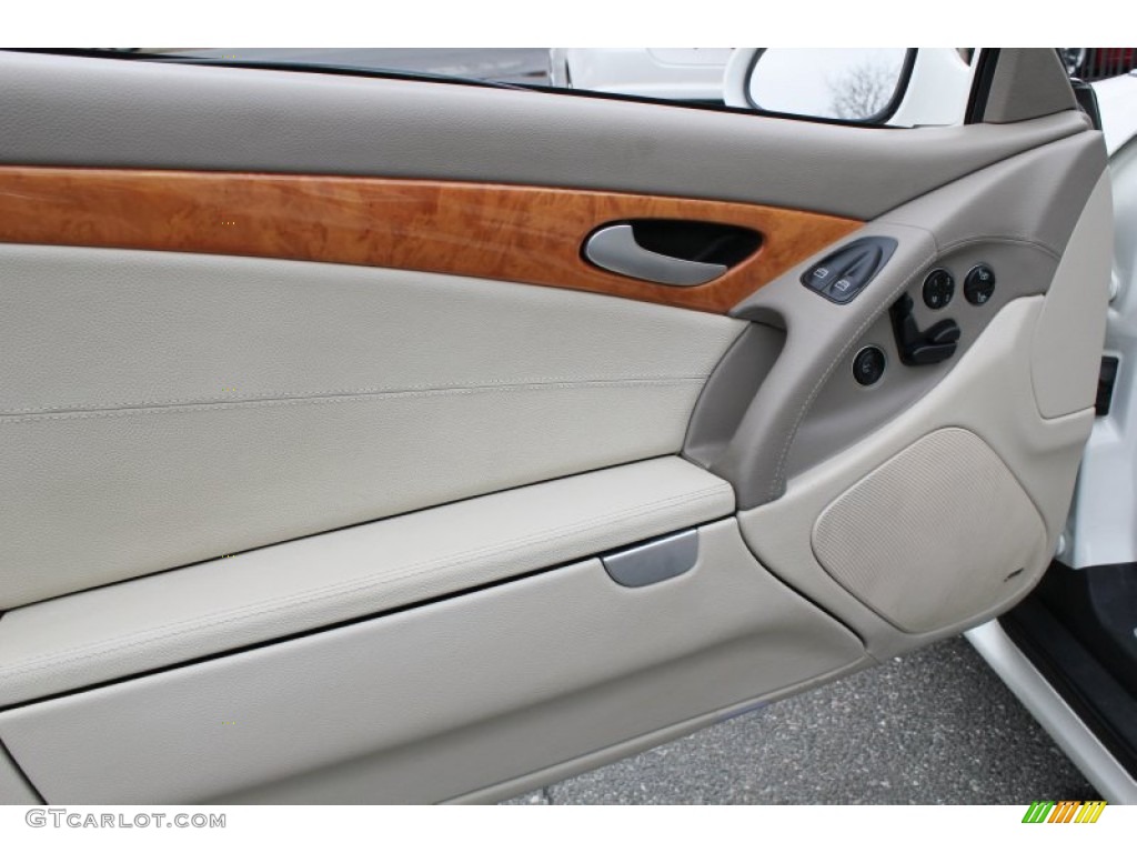 2003 Mercedes-Benz SL 500 Roadster Stone Door Panel Photo #77589384