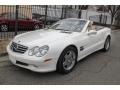 2003 Alabaster White Mercedes-Benz SL 500 Roadster  photo #22