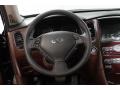 2012 Infiniti EX Chestnut Interior Steering Wheel Photo