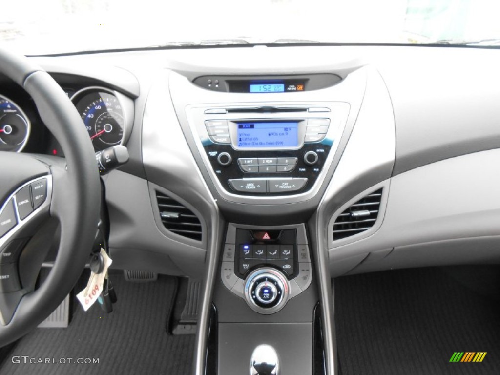 2013 Elantra Limited - Shimmering Air Silver / Gray photo #28