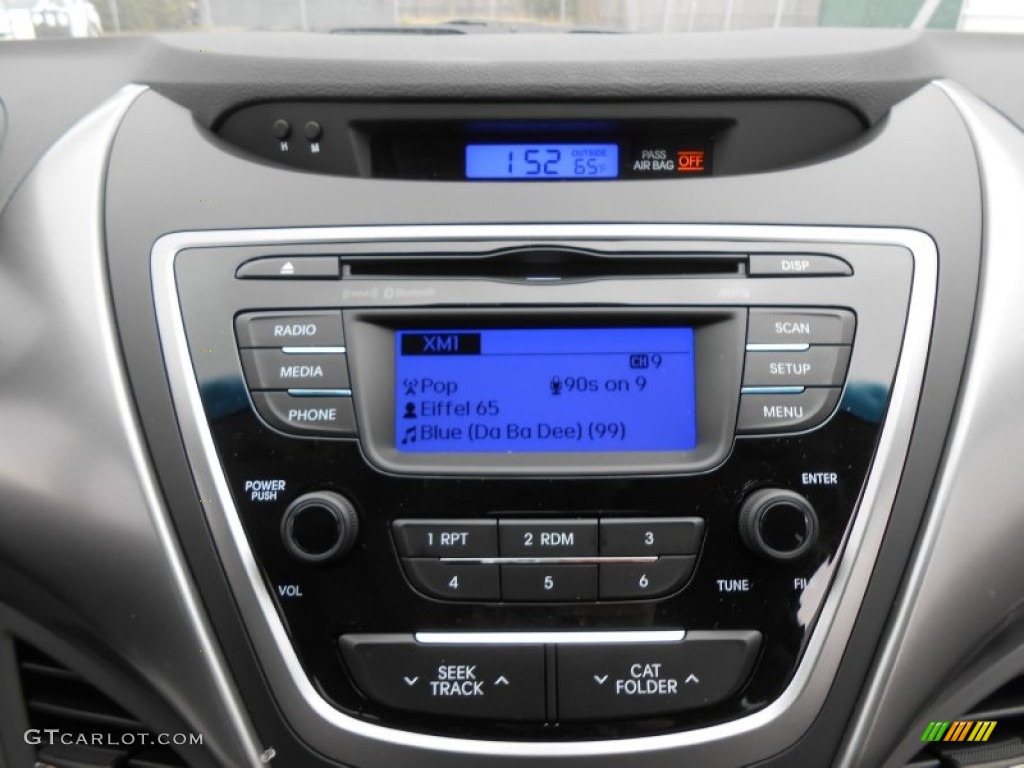2013 Elantra Limited - Shimmering Air Silver / Gray photo #29