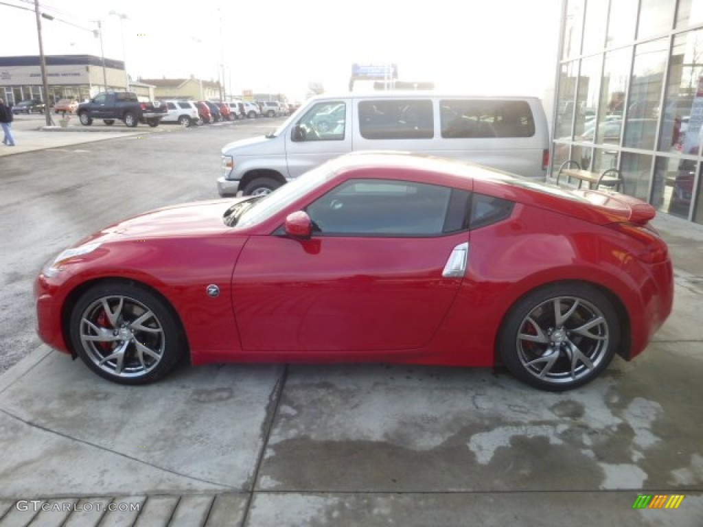 Solid Red 2013 Nissan 370Z Coupe Exterior Photo #77589903
