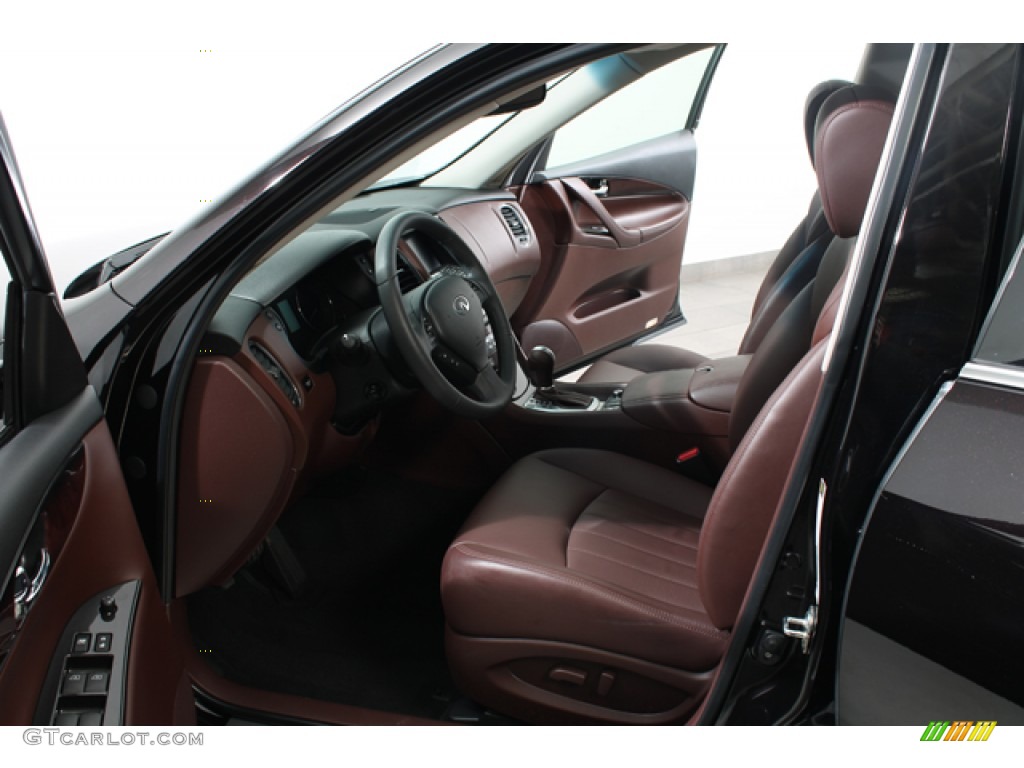 2012 Infiniti EX 35 Journey AWD Front Seat Photo #77590080