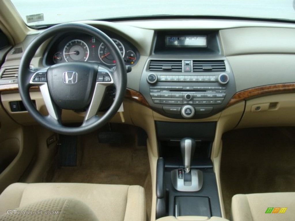 2009 Honda Accord EX Sedan Ivory Dashboard Photo #77590305