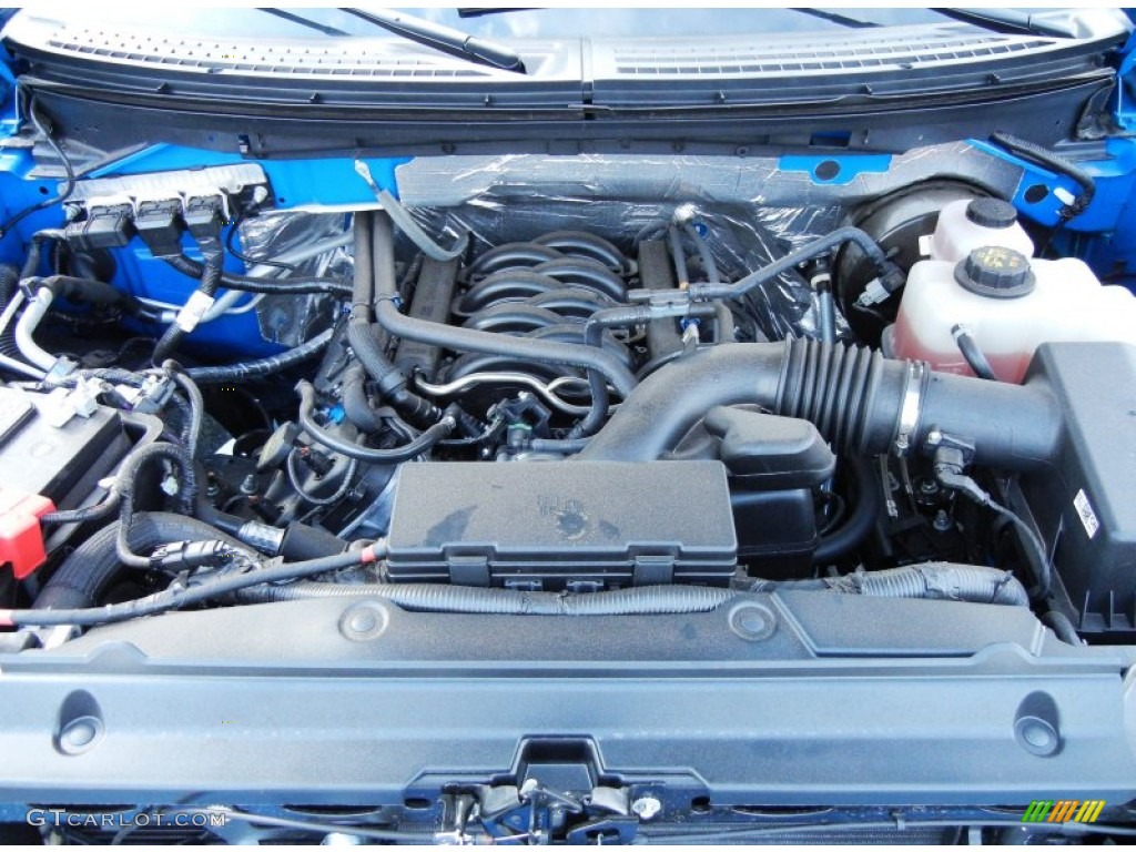 2013 Ford F150 FX2 SuperCrew 5.0 Liter Flex-Fuel DOHC 32-Valve Ti-VCT V8 Engine Photo #77590545