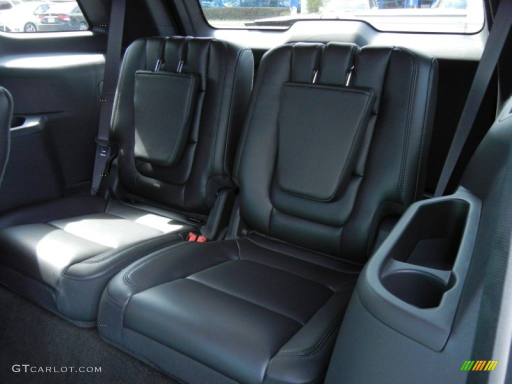 2013 Ford Explorer Limited EcoBoost Rear Seat Photo #77590764