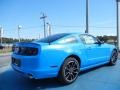 2013 Grabber Blue Ford Mustang GT Premium Coupe  photo #3
