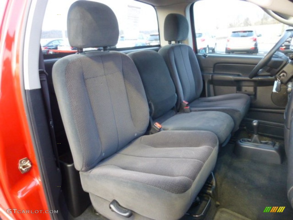 Dark Slate Gray Interior 2005 Dodge Ram 1500 SLT Regular Cab 4x4 Photo #77591232