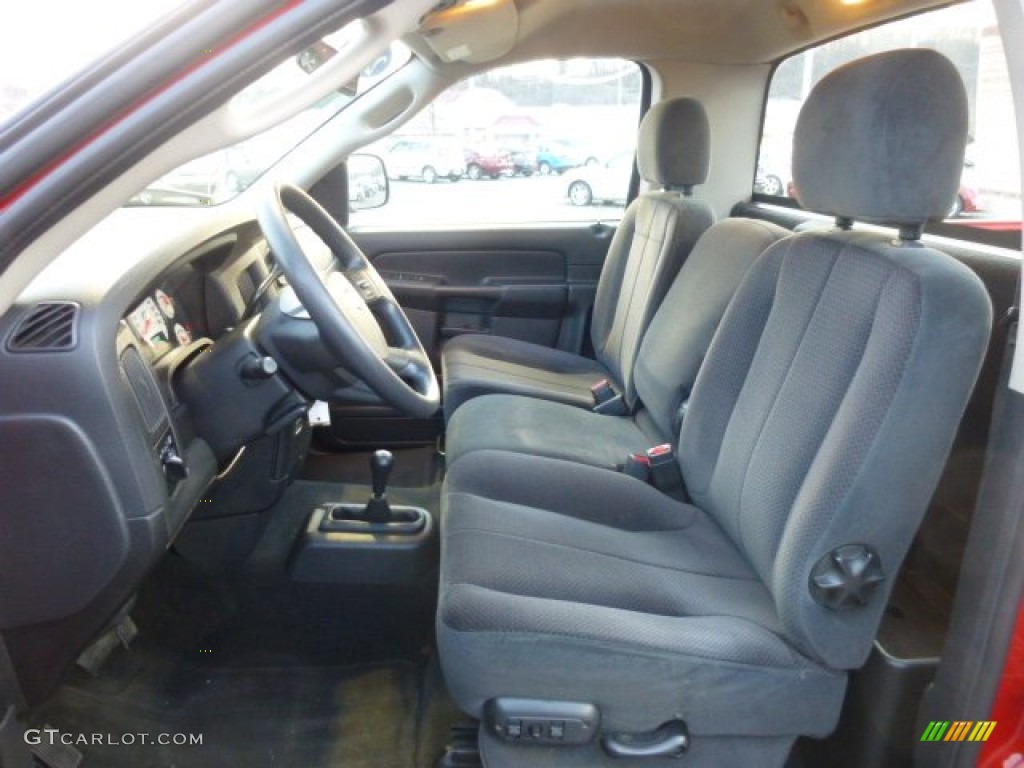 2005 Dodge Ram 1500 SLT Regular Cab 4x4 Front Seat Photo #77591292