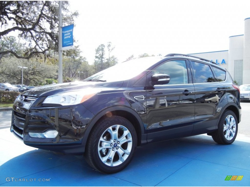 2013 Escape SEL 1.6L EcoBoost - Tuxedo Black Metallic / Charcoal Black photo #1