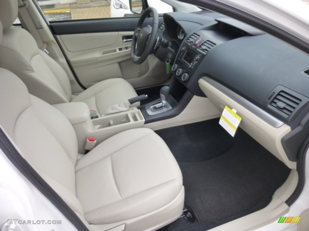 Ivory Interior 2013 Subaru Impreza 2.0i Limited 5 Door Photo #77591669