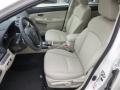 Ivory 2013 Subaru Impreza 2.0i Limited 5 Door Interior Color