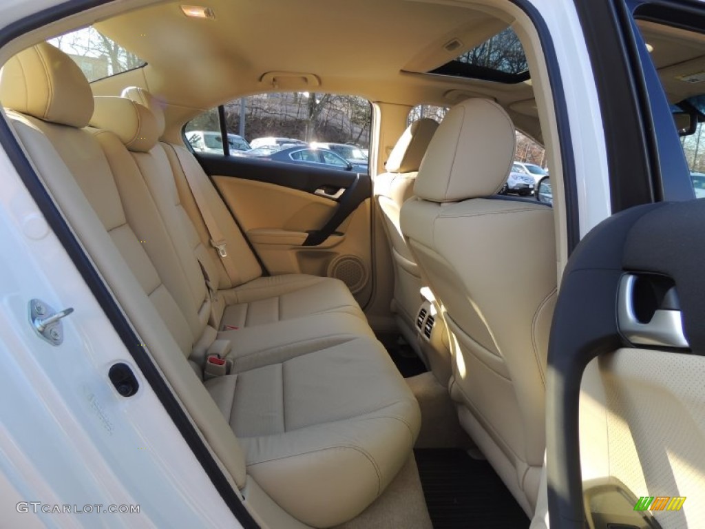 Parchment Interior 2013 Acura TSX Technology Photo #77592257