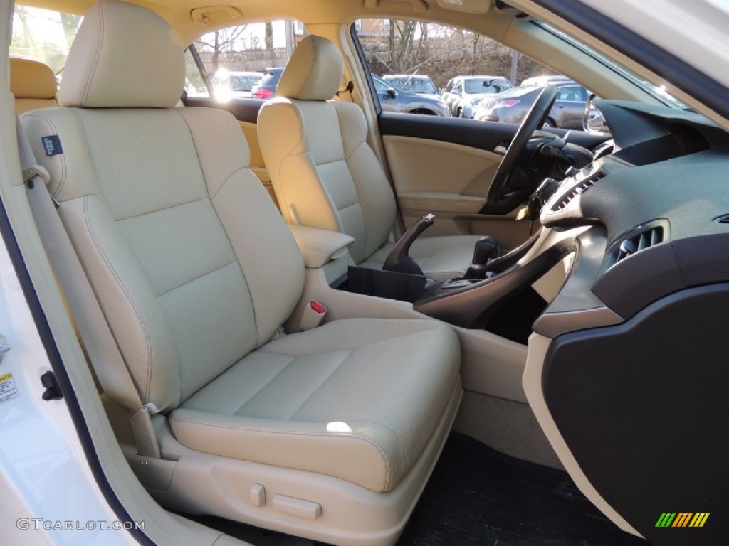 Parchment Interior 2013 Acura TSX Technology Photo #77592357